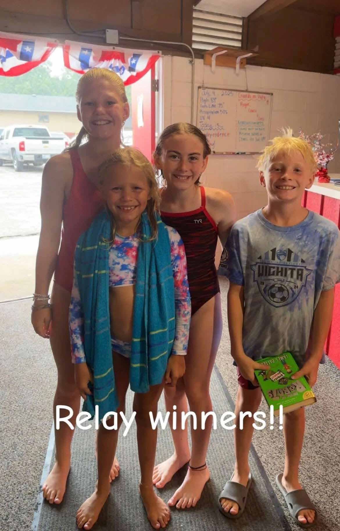 Relay winners